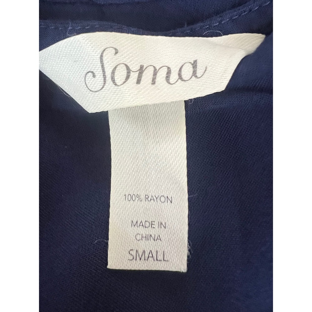 Soma maxi embroidered dress small travel casual‎ vacation - Picture 4 of 6